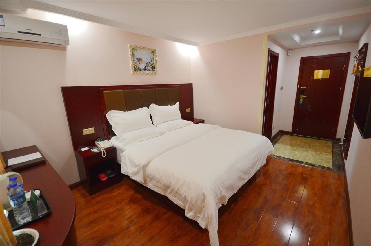 GreenTree Inn Anhui HeFei West Changjiang Road Fengle Building Express Hotel Exterior foto