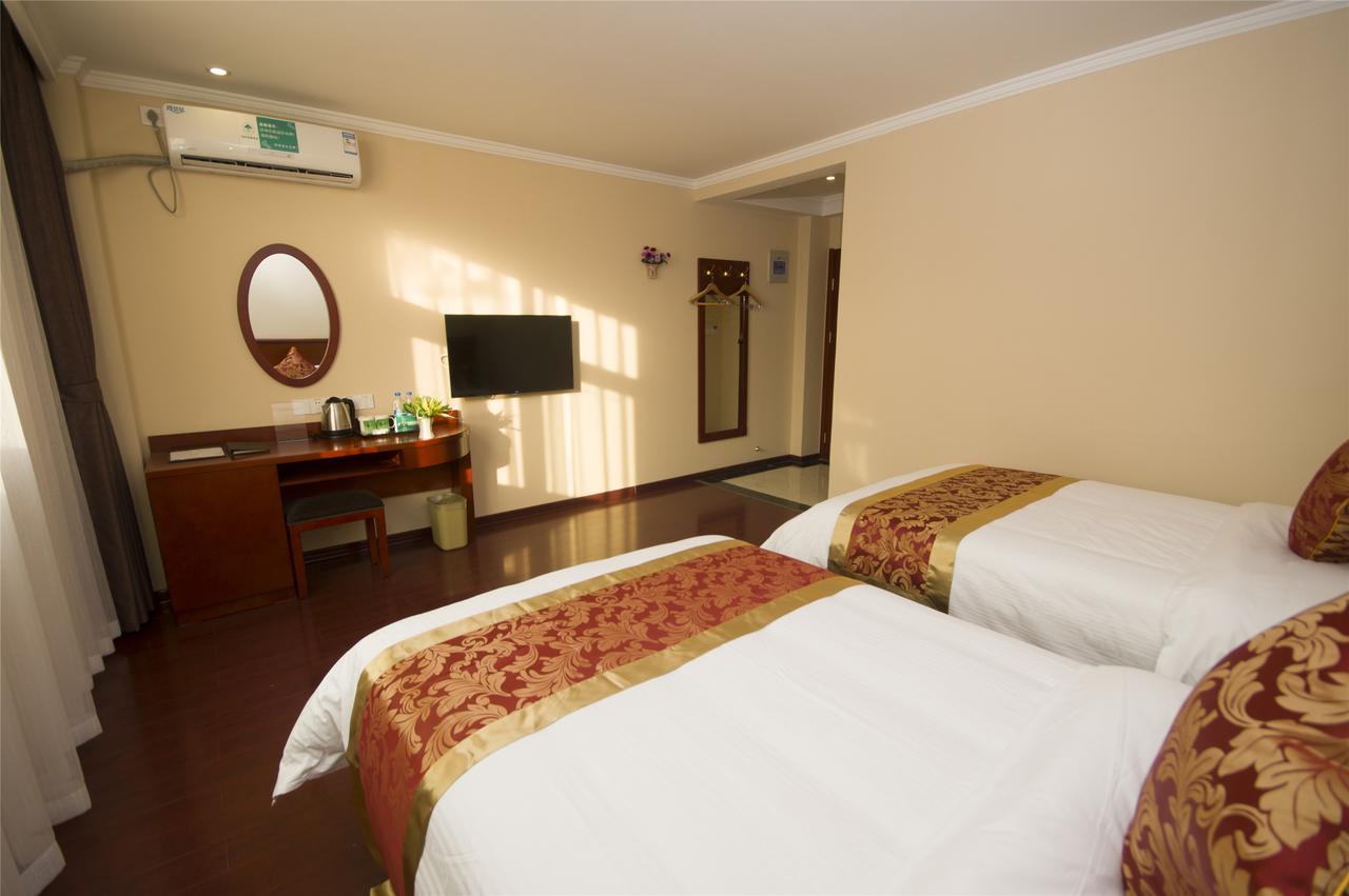 GreenTree Inn Anhui HeFei West Changjiang Road Fengle Building Express Hotel Exterior foto