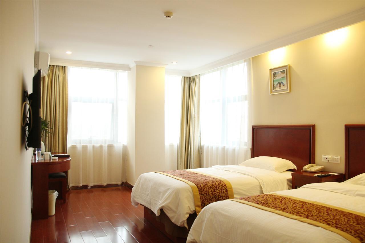 GreenTree Inn Anhui HeFei West Changjiang Road Fengle Building Express Hotel Exterior foto