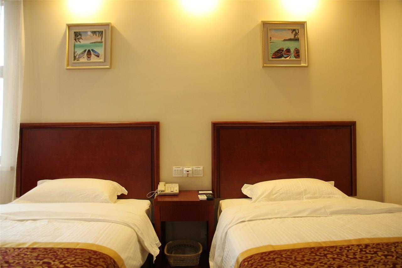 GreenTree Inn Anhui HeFei West Changjiang Road Fengle Building Express Hotel Exterior foto