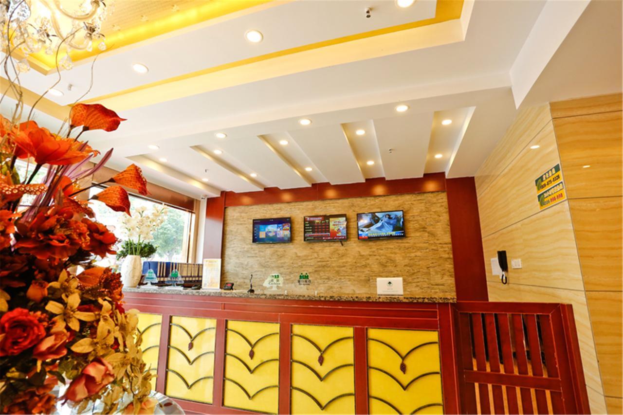 GreenTree Inn Anhui HeFei West Changjiang Road Fengle Building Express Hotel Exterior foto